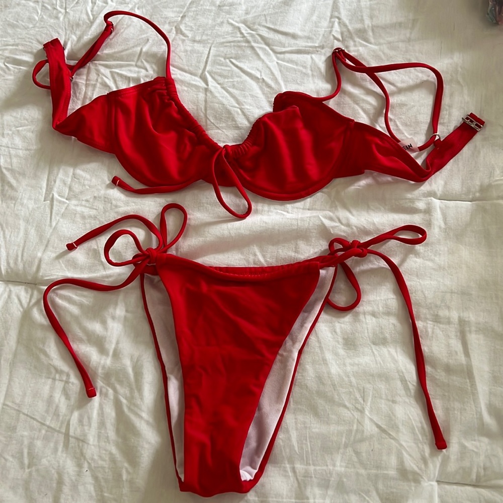 Red bikini